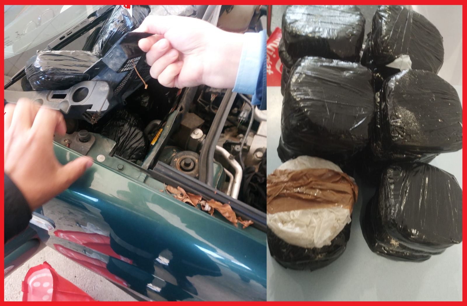 طنجة…إحباط محاولة تهريب 13 كيلوغرام من مخدر الهيروين