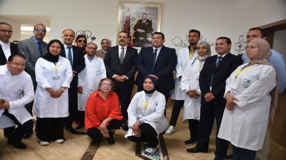 عامل عمالة إقليم القنيطرة يشرف على إعطاء انطلاق مشاريع تنموية بالنفود الثرابي لجماعة لالة ميمونة