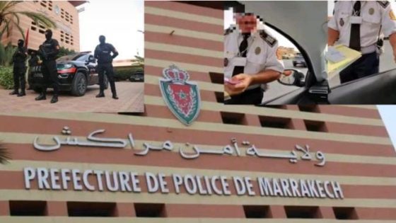 تضامني مع ضابط شرطة تابع لفرقة المرور بمراكش، ضحية التصوير والتشهير من طرف سائح أجنبي