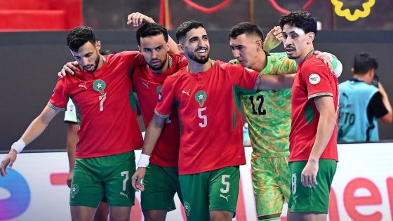 المنتخب المغربي يتوج بلقب كأس إفريقيا للأمم لكرة القدم داخل القاعة للمرة الرابعة على التوالي
